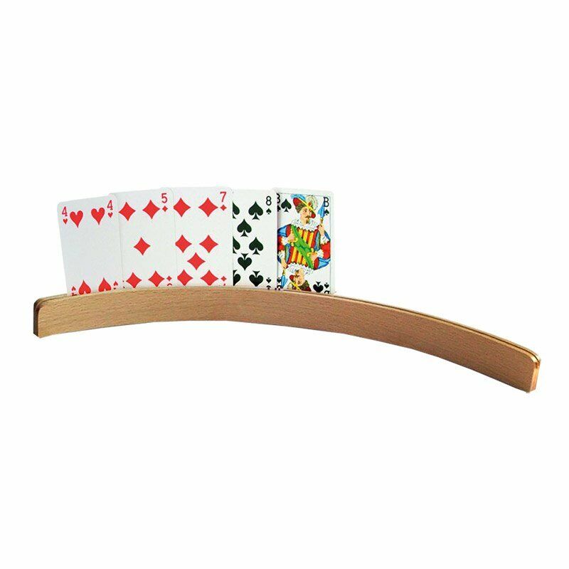 Spielkartenhalter Holz, groß 27462